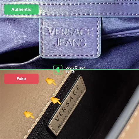 how to tell a fake versace bag|check Versace perfume authenticity.